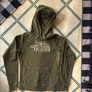 The North Face Forest Green Women’s or Larger Child Pullover Hoodie